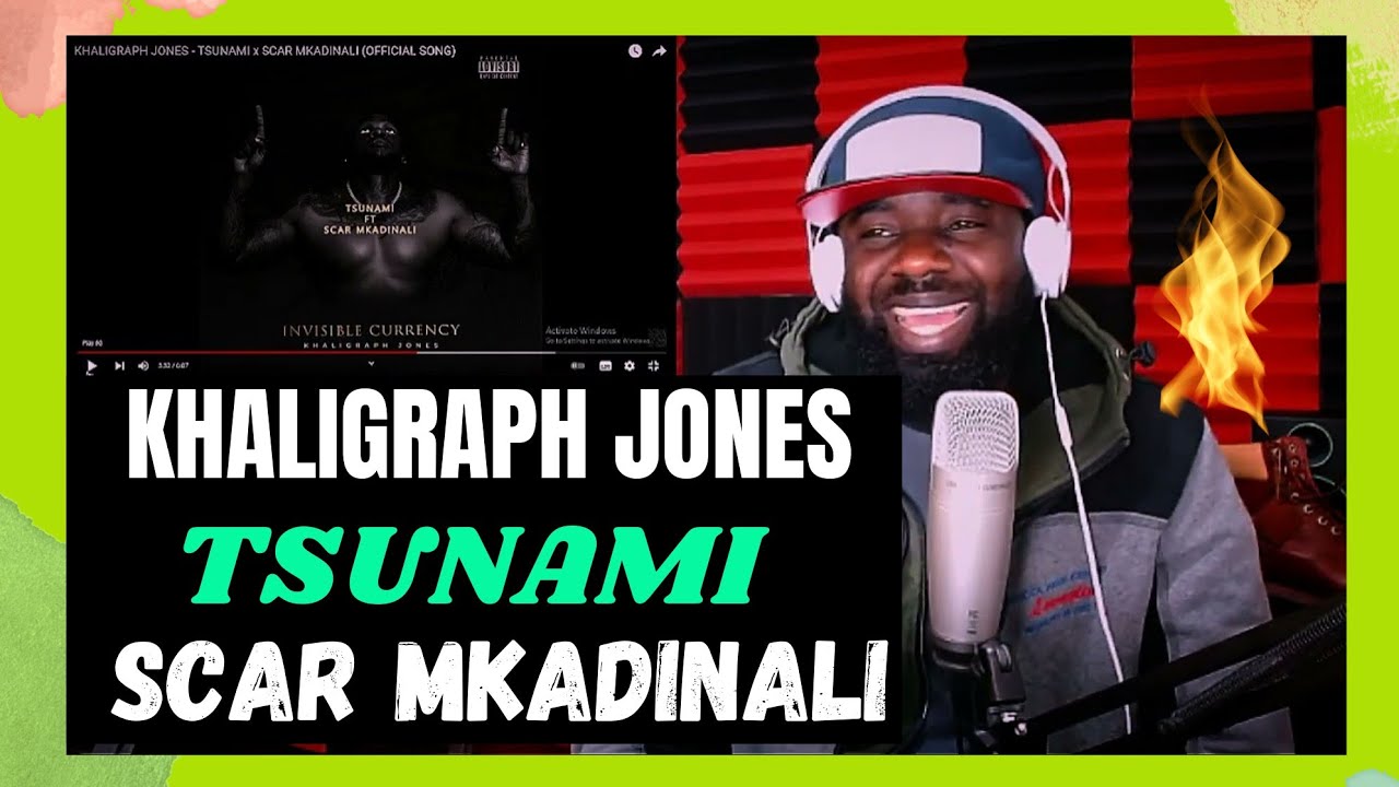 Khaligraph jones - Tsunami ft. (Scar) Video Reaction!!