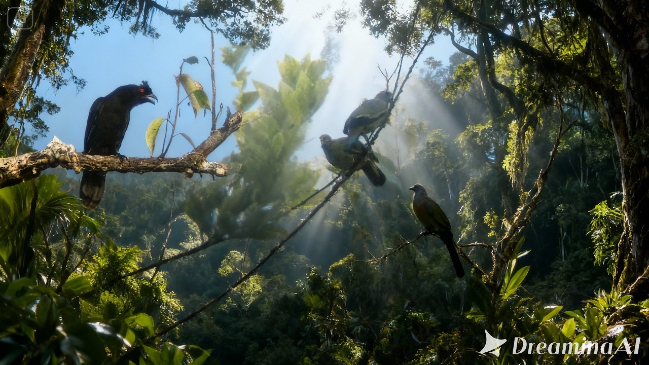 Berburu Punai Kalimantan-Hutan Kalimantan