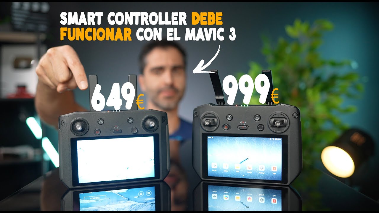 DJI RCPro vs SmartController [DEBERIA FUNCIONAR CON MAVIC 3]