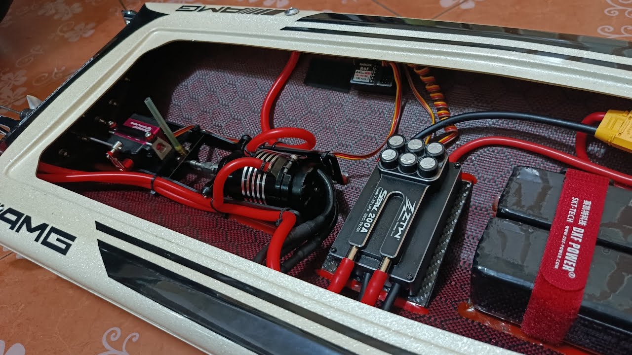 MTC Mono92 ZTW 200A ESC 8S lipo
