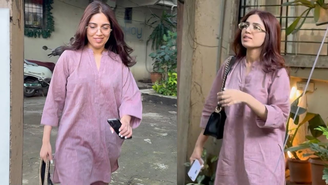 Bhumi Pednekar Spotted In Juhu