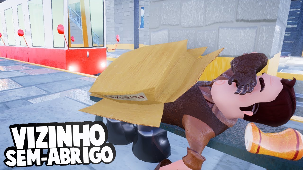 O VIZINHO VIRA SEM-ABRIGO!!! O COMBOIO FANTASMA! | Hello Neighbor