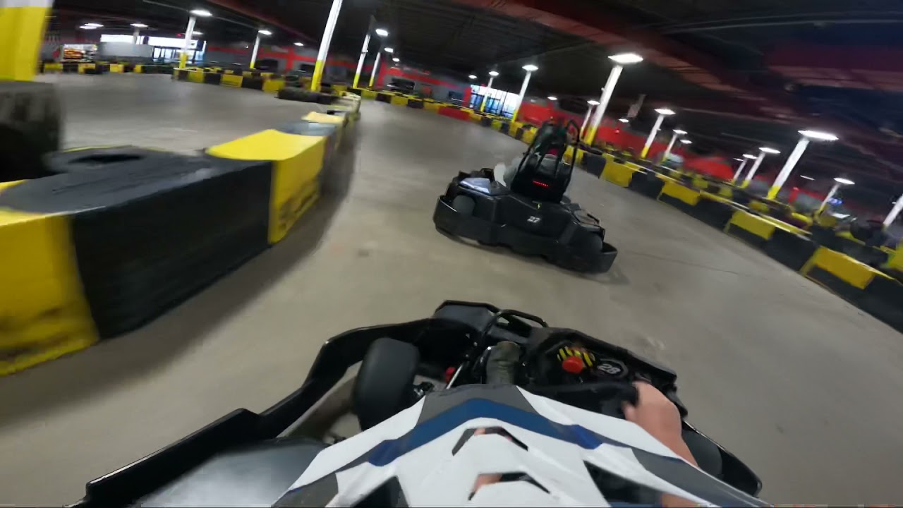 Tire flew off cart at IndyKart Raceway