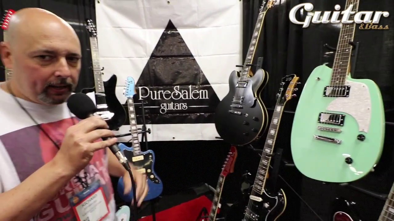 NAMM 2017: Rick from Pure Salem Guitars unveils some new models