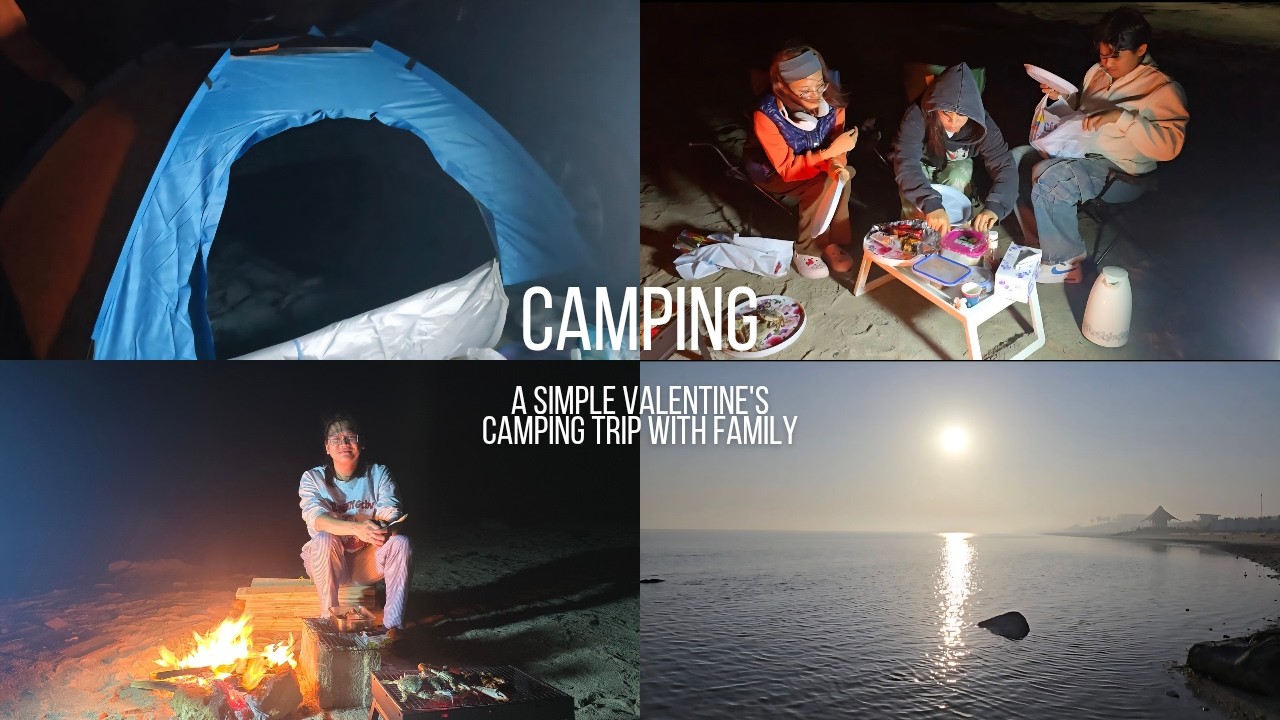 CAMPING (A Simple Valentine's Camping Trip with Family) by GEANADLESIERRE