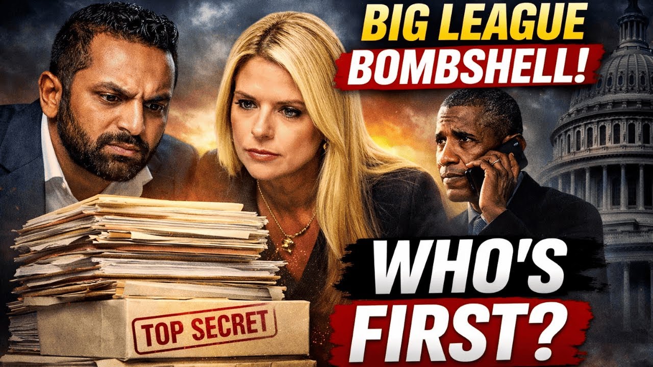 Prophetic Vision: Kash Patel & Pam Bondi Reviewing Secret Files That Shake Washington