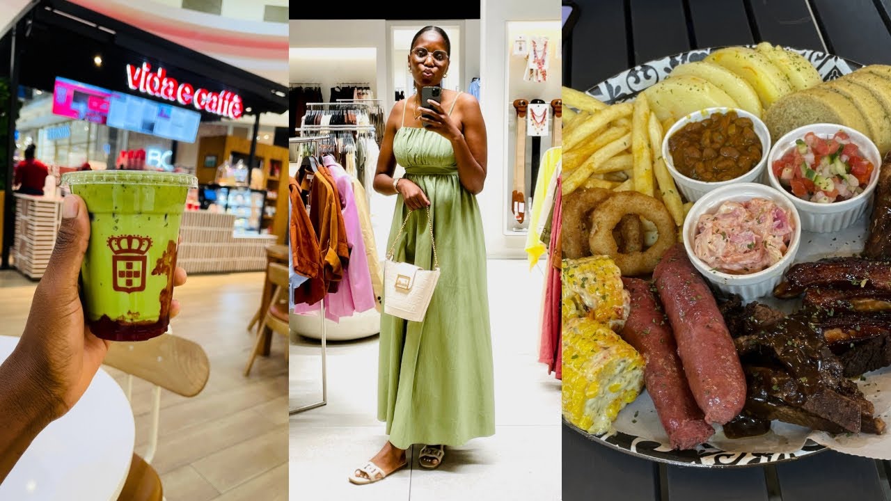 Weekly vlog | We are back | Perfume shopping | makeup practice | food | #southafrica #vlog 