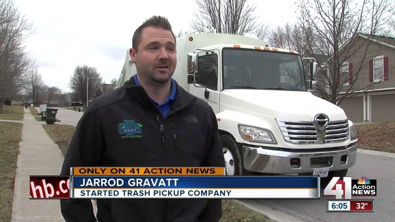 Man starts own waste company after KC trash woes