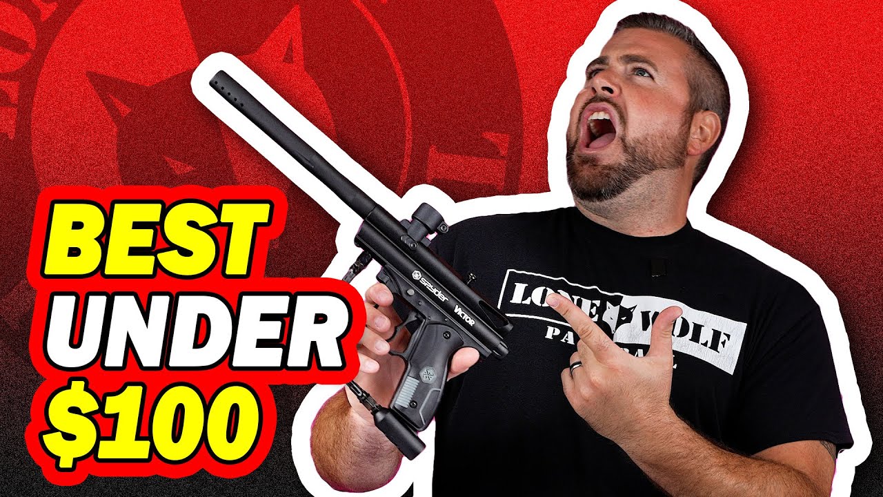 Best Paintball Gun under $100 in 2021 | Best Paintball Marker under $100 | Lone Wolf Paintball