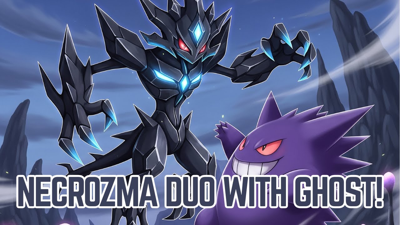 Mega Gengar & Dawn Wings Necrozma Shredded Necrozma!