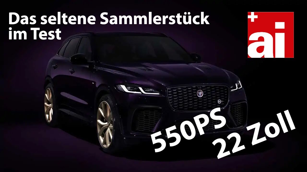 Review Jaguar F-PACE SVR Edition 1988 | auto-illustrierte