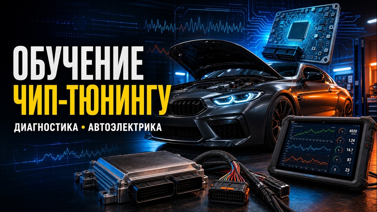 ОБУЧЕНИЕ ЧИП-ТЮНИНГУ ДИАГНОСТИКЕ АВТОЭЛЕКТРИКЕ