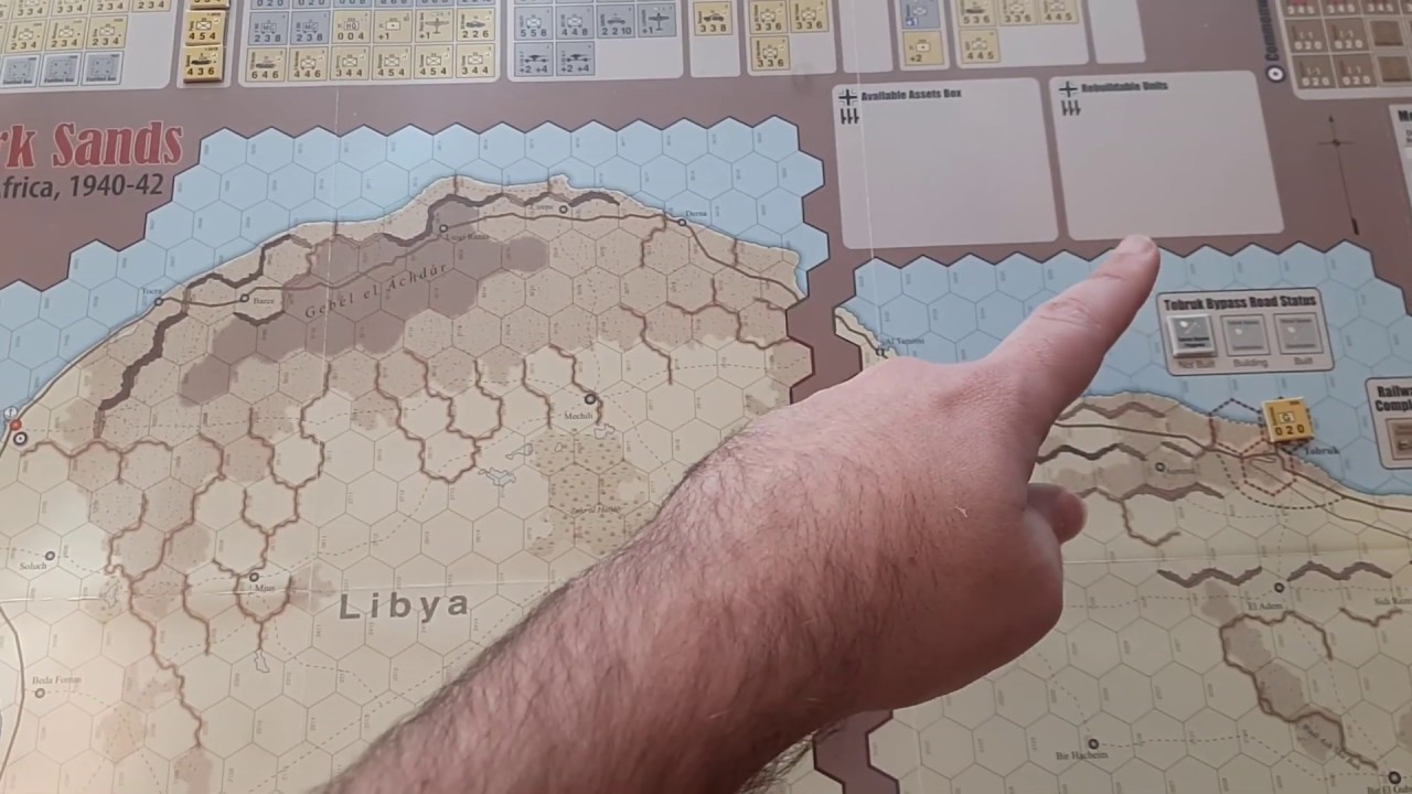 The Dark Sands - Boardgame ITA: Regole e turno di esempio 1/3