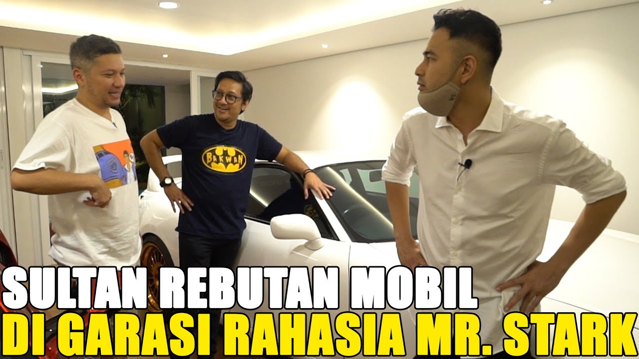 RAFFI AHMAD DAN ANDRE REBUTAN MOBIL DI GARASI MR. STARK TEMAN GADING
