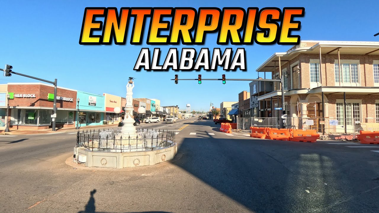 Enterprise Alabama Driving Through