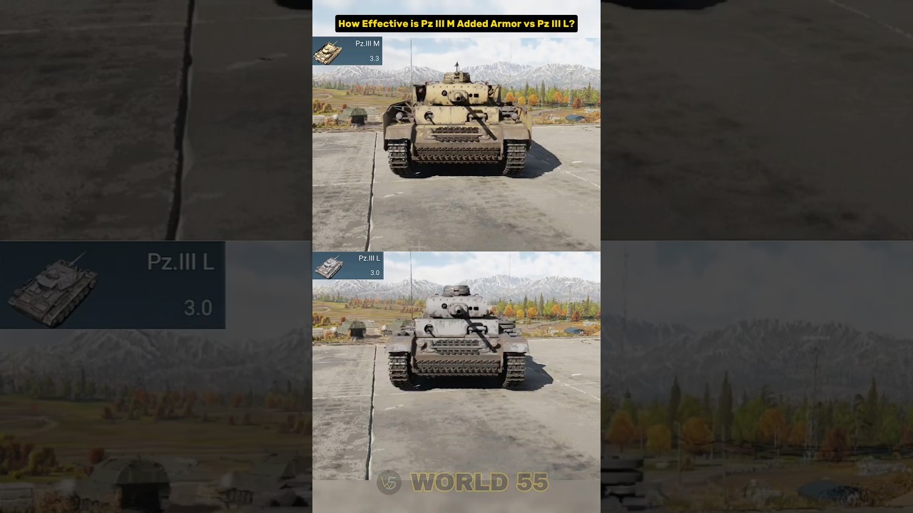 War Thunder - How Effective is Pz III M Added Armor vs Pz III L?