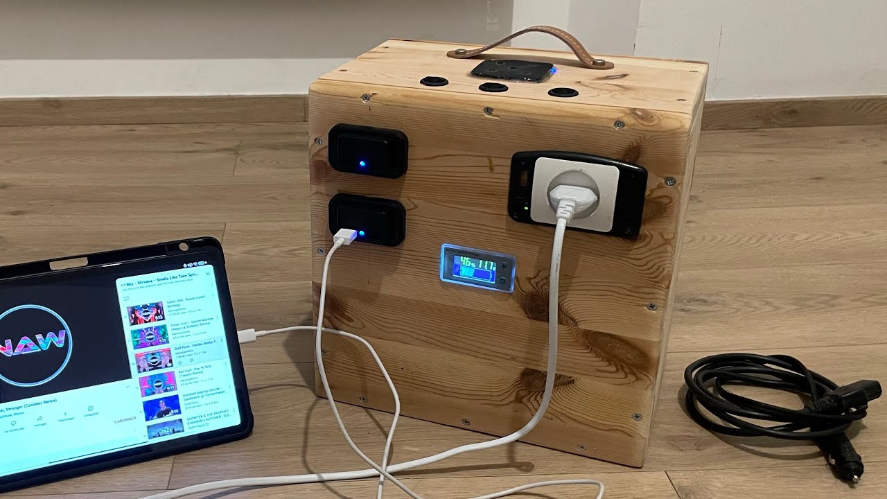 fabrication d’une batterie nomade, ￼vidéo 1 sur 2