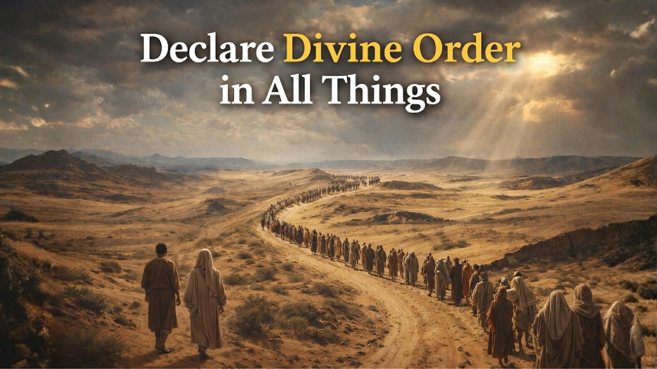 Declare Divine Order in All Things