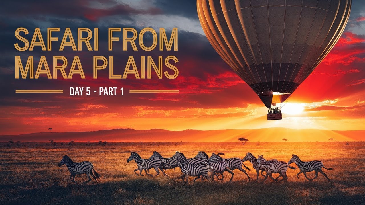 Experience the THRILL of a Hot Air Balloon Ride over Masai Mara