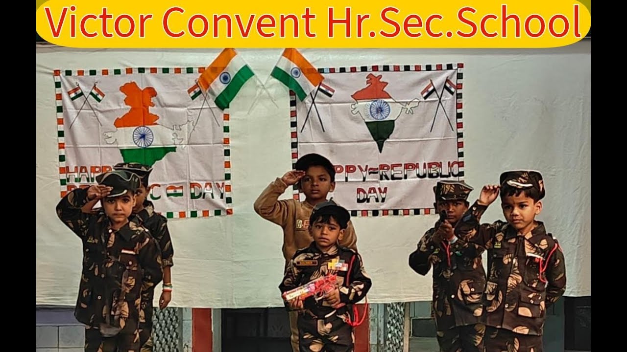 'NANHA MUNNA RAHI HOON' DANCE COVER Victor Convent Hr.Sec School Student Performance #26january