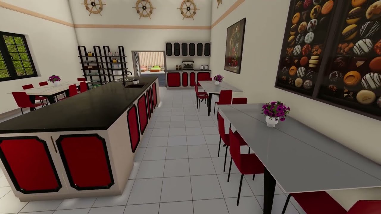 MID CENTURY BUILDING-House Flipper 2