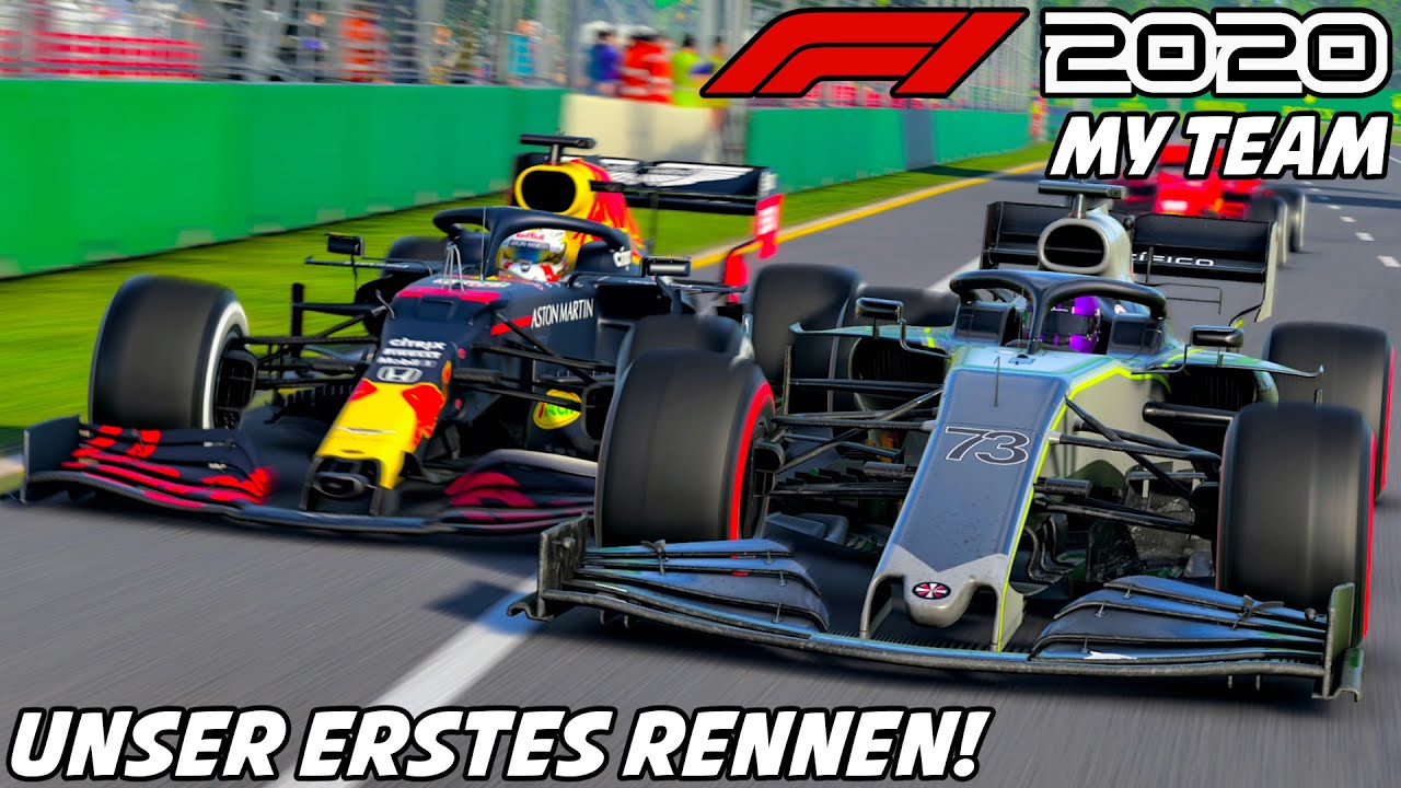 F1 2020 MyTeam Karriere #2: Das erste Rennen in Melbourne! | Formel 1 2020 My Team Gameplay German
