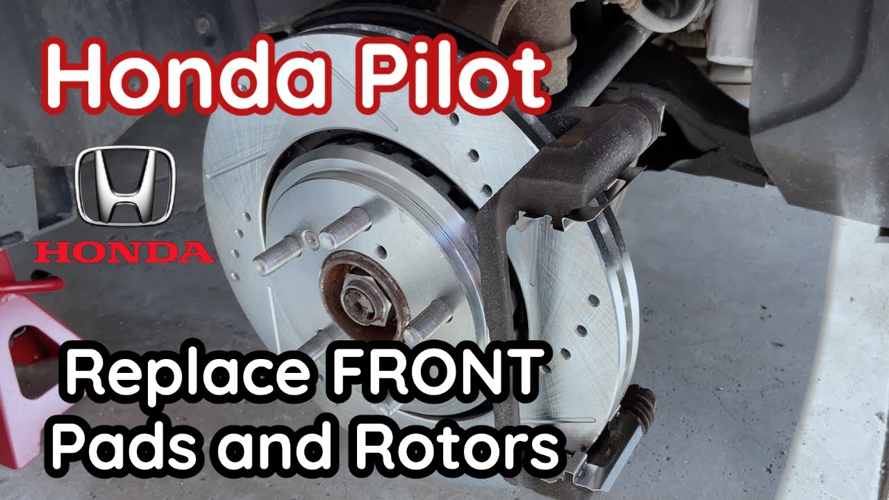 How to Change Honda Pilot Brakes - Pads and Rotors - 2016, 2017, 2018, 2019, 2020, 2021, 2022 | DIY