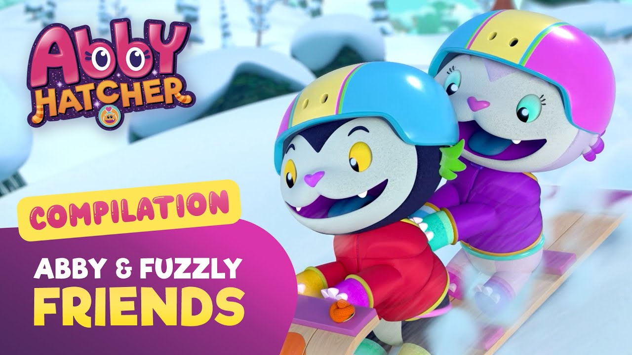 Fuzzly Fun with Mo and Bo | Abby Hatcher Compilation | Cartoons for Kids