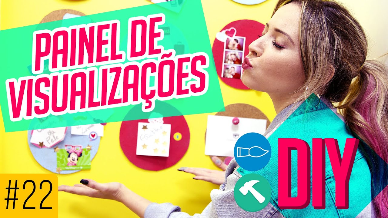 DIY - PAINEL DE VISUALIZAÇÃO ♡ - #TACITODODIA