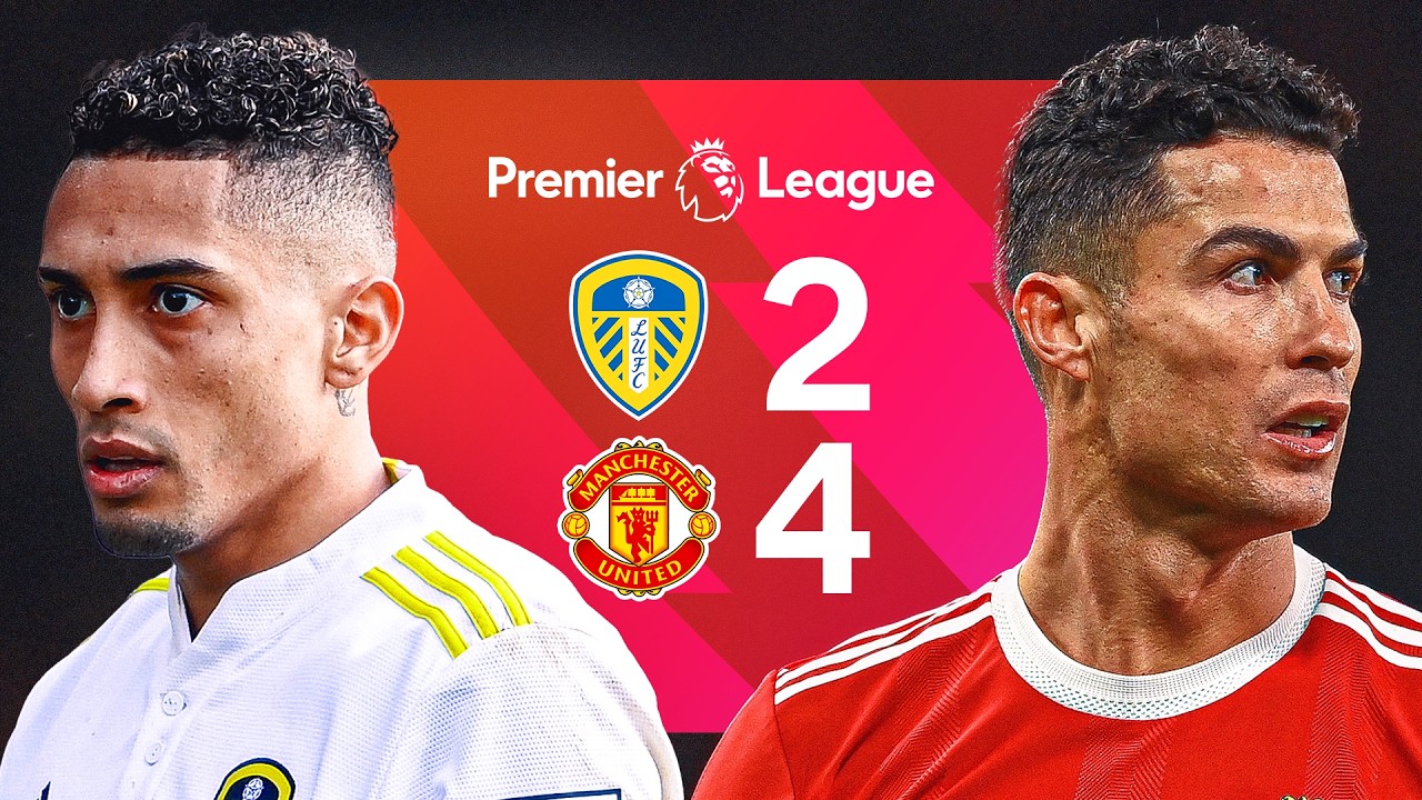 A WILD Game In The Wind And Rain! ⛈️ | Leeds v Manchester United 2021/22