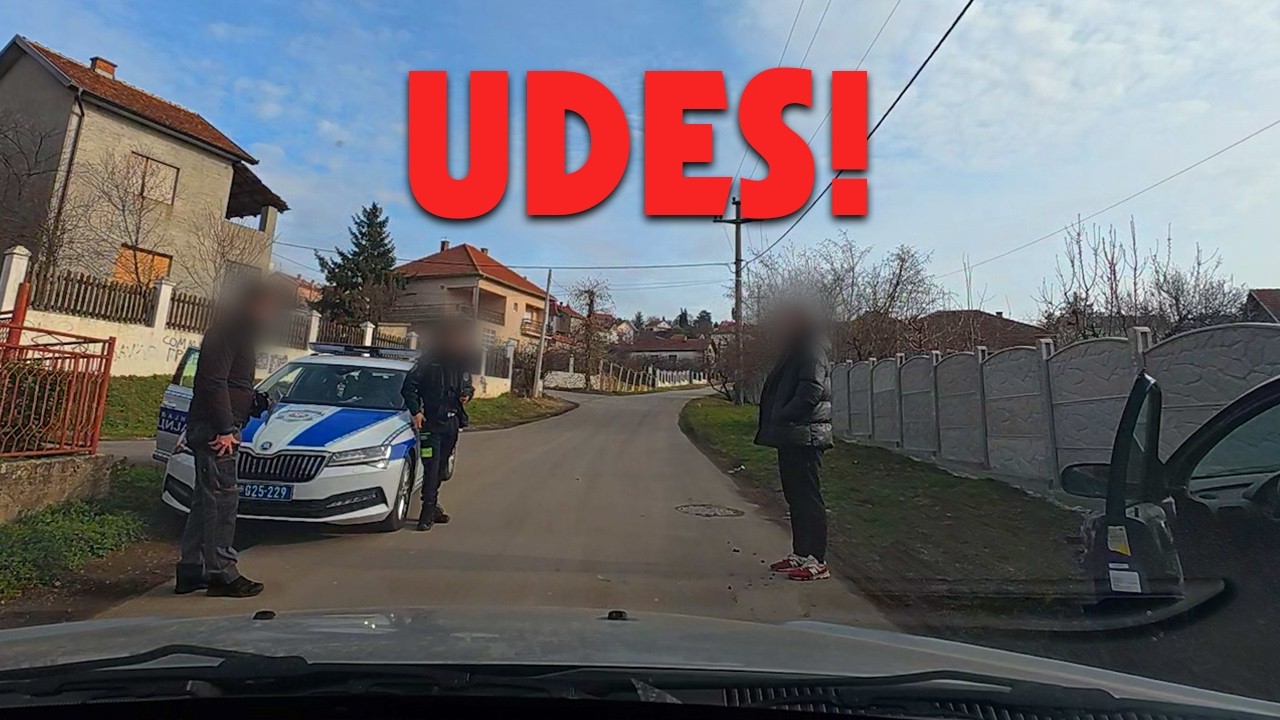UDES NA DOSTAVI 🥵 POLICIJA NE RADI SVOJ POSAO!