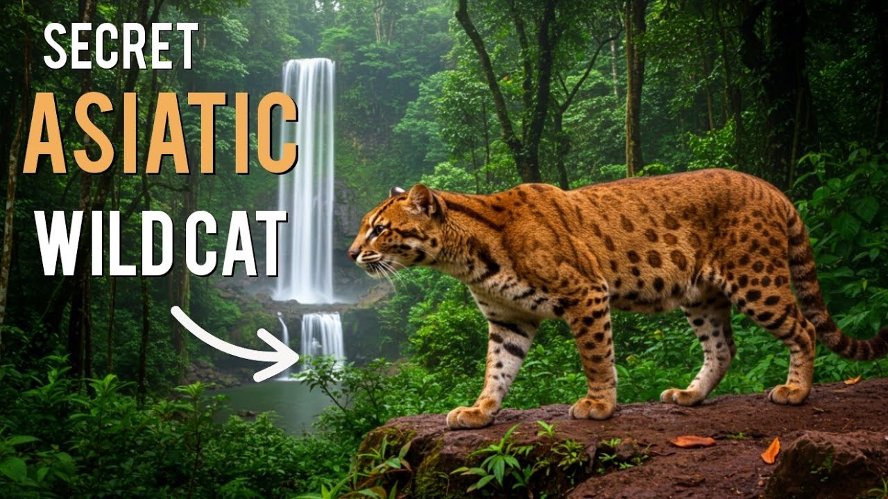 The Forgotten Cat of Asia : Asiatic Golden Cat Explained.