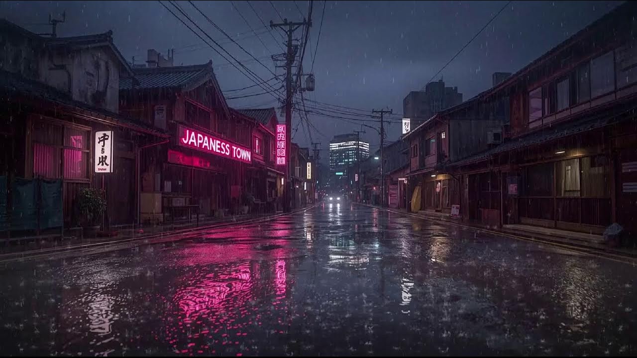 Rainy Night Lofi Mix 🌙 Calm Chillhop Beats to Relax, Study & Sleep #91