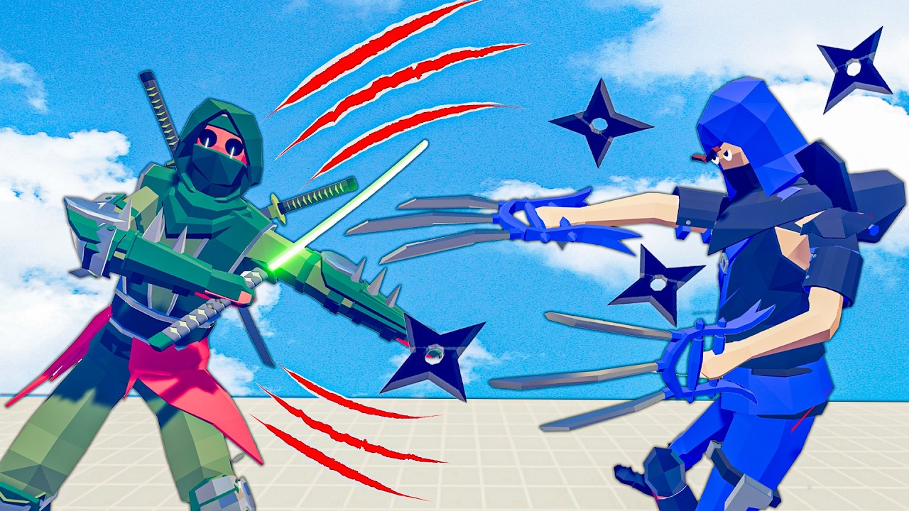 TOURNAMENT NINJA MASTER | Totally Accurate Battle Simulator-TABS