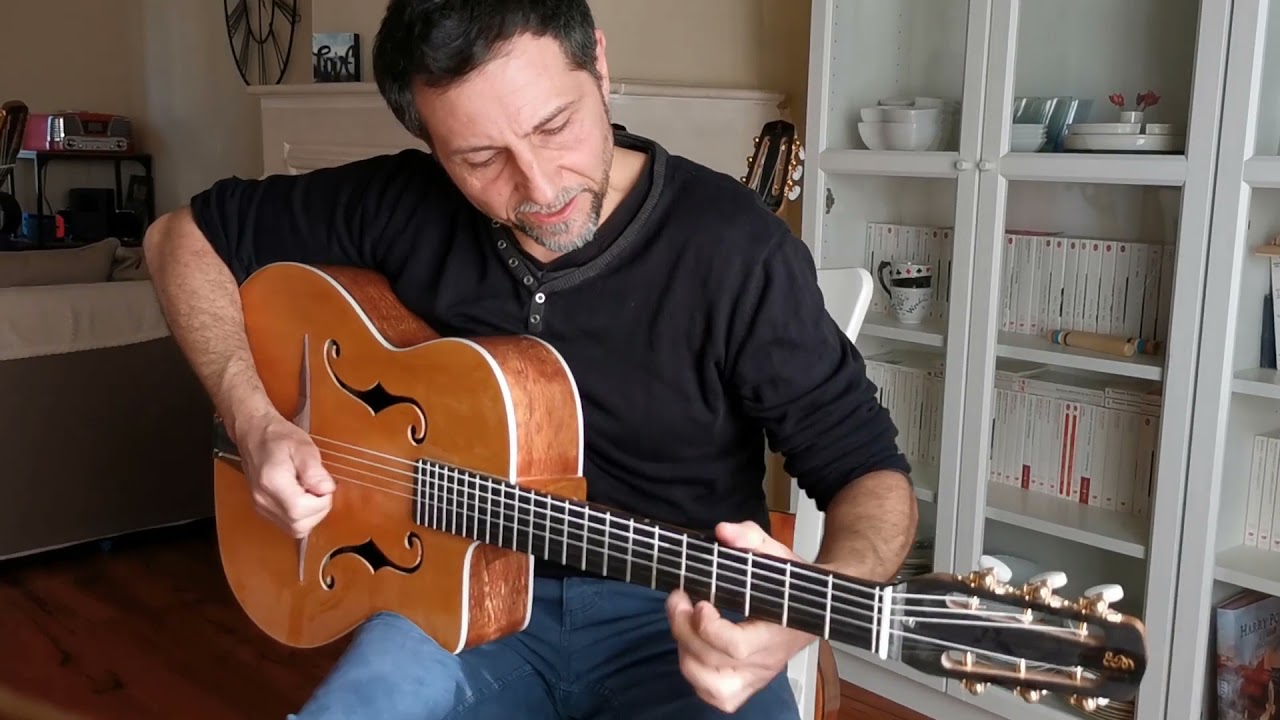 Sylvain Gambini et atelier lutherie Guillaume Bacon jazz manouche