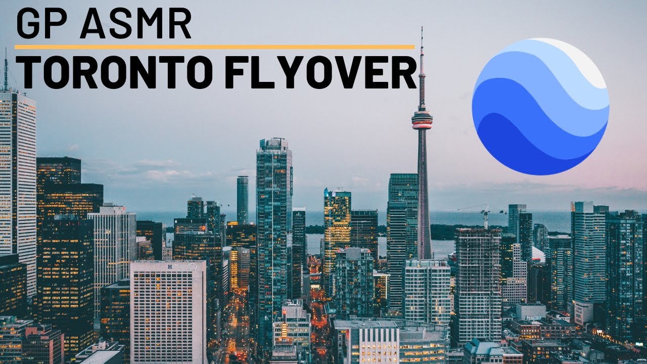 ASMR Casual Map Viewing - Toronto ~50 mins