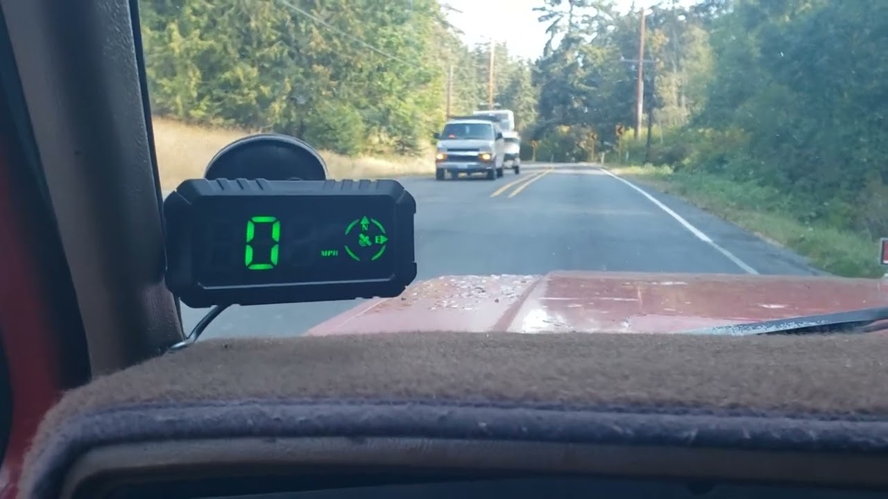 Amazon affordable GPS speedometer!!