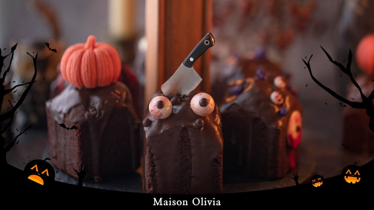 해피할로윈~!! 할로윈 초코케이크 (Happy Halloween~! Halloween Chocolate Cake)