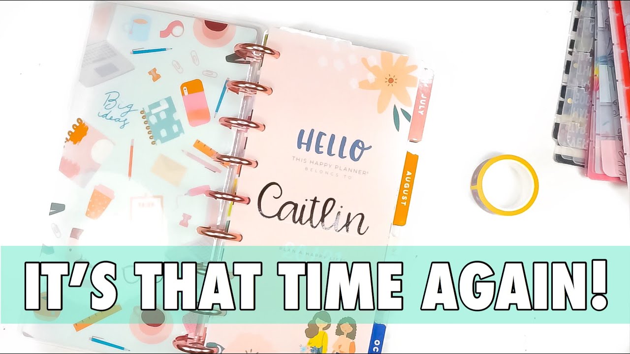 JULY SKINNY CLASSIC PLANNER SET UP | HAPPY PLANNER BUDGET PLANNER | MAMBI BUDGET PLAN WITH ME
