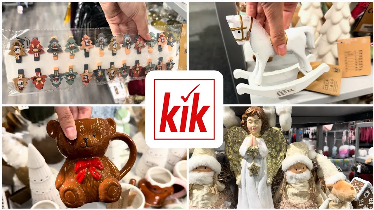 KIK 🛍 OZDOBY I DEKORACJE NA BOŻE NARODZENIE 🎄