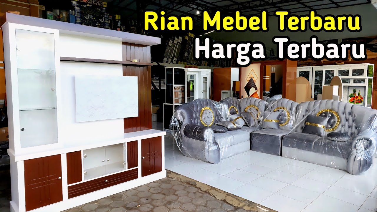 RIAN MEBEL Terbaru, Bufet Tv, Sofa Turki, Lemari Dapur, Lemari Piala, Meja Rias