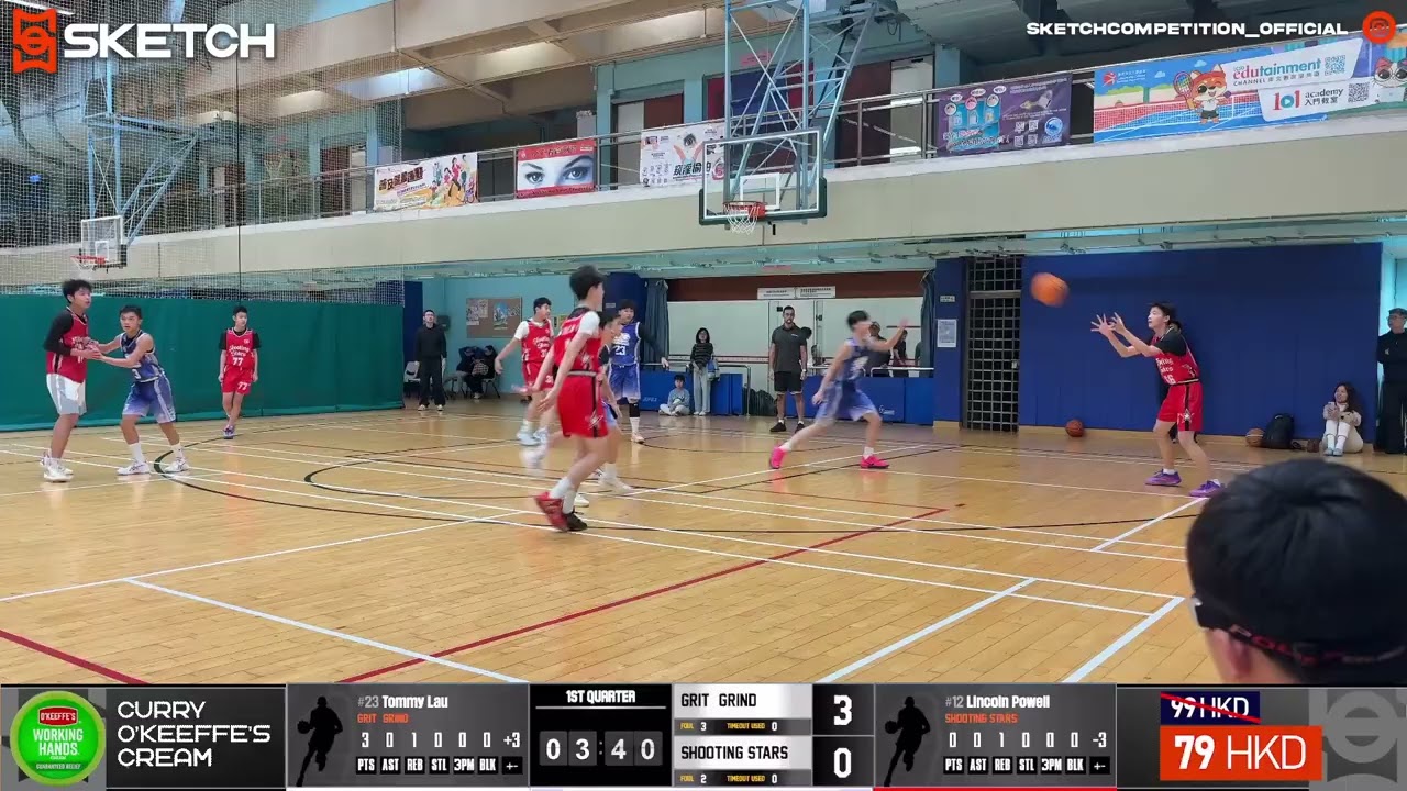 SKETCH Youth U14 D1 Finals Grit & Grind vs Shooting Stars