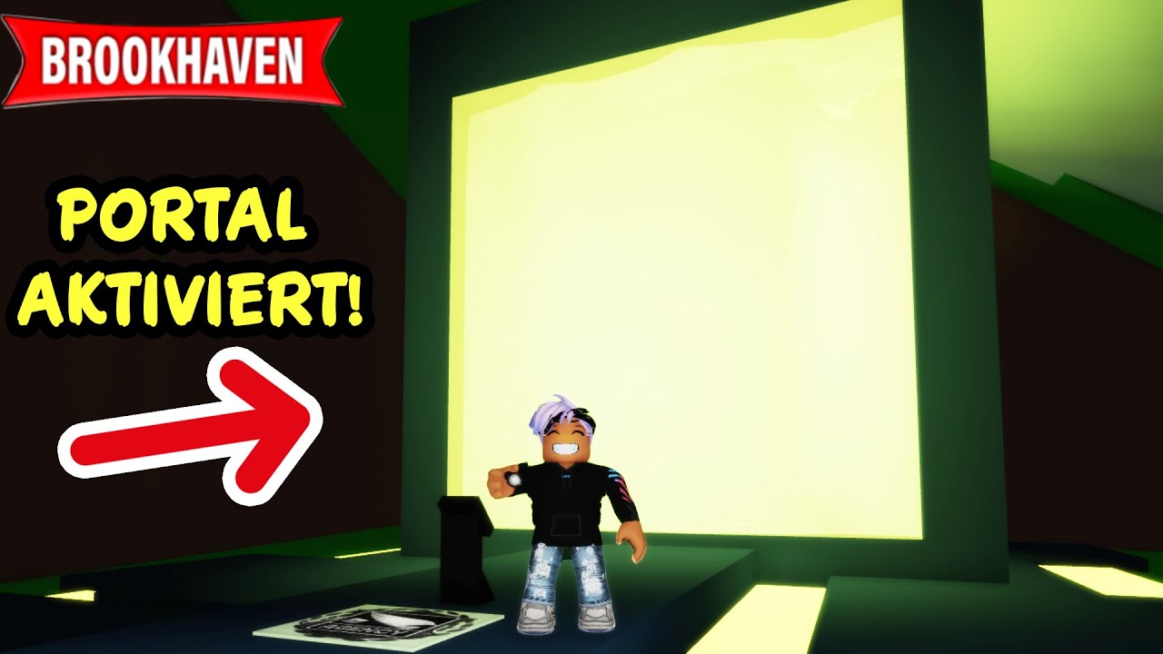 ICH HABE DAS PORTAL AKTIVIERT! So findet ihr es [Roblox Brookhaven 🏡RP]