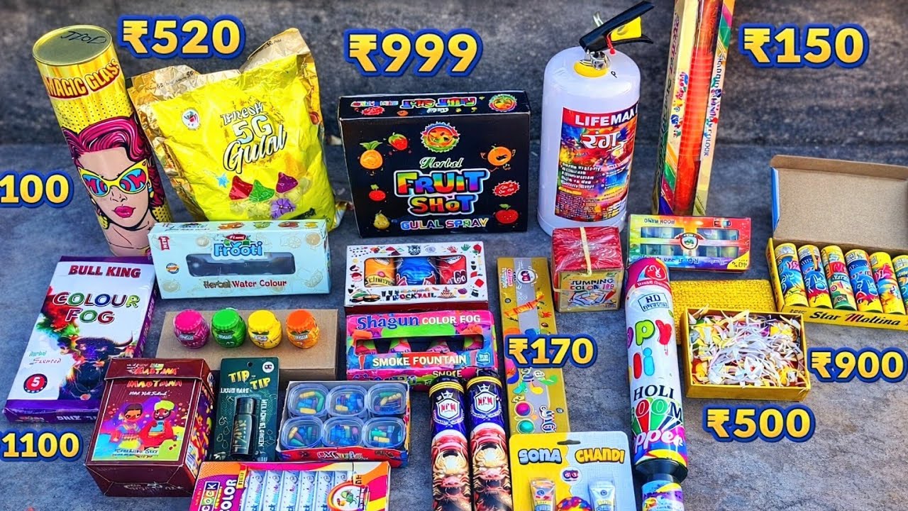 Holi Stash 2026 💰 | Best Holi Colour and Stash Testing #holi2026 #holi #stash #experiment #trending 