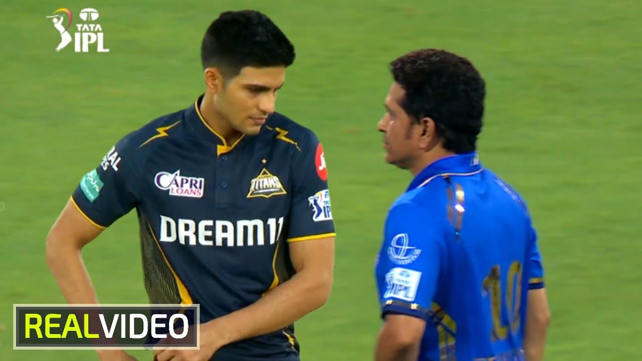 Sachin Tendulkar lashes out at Shubman Gill when the Crowd shouted 