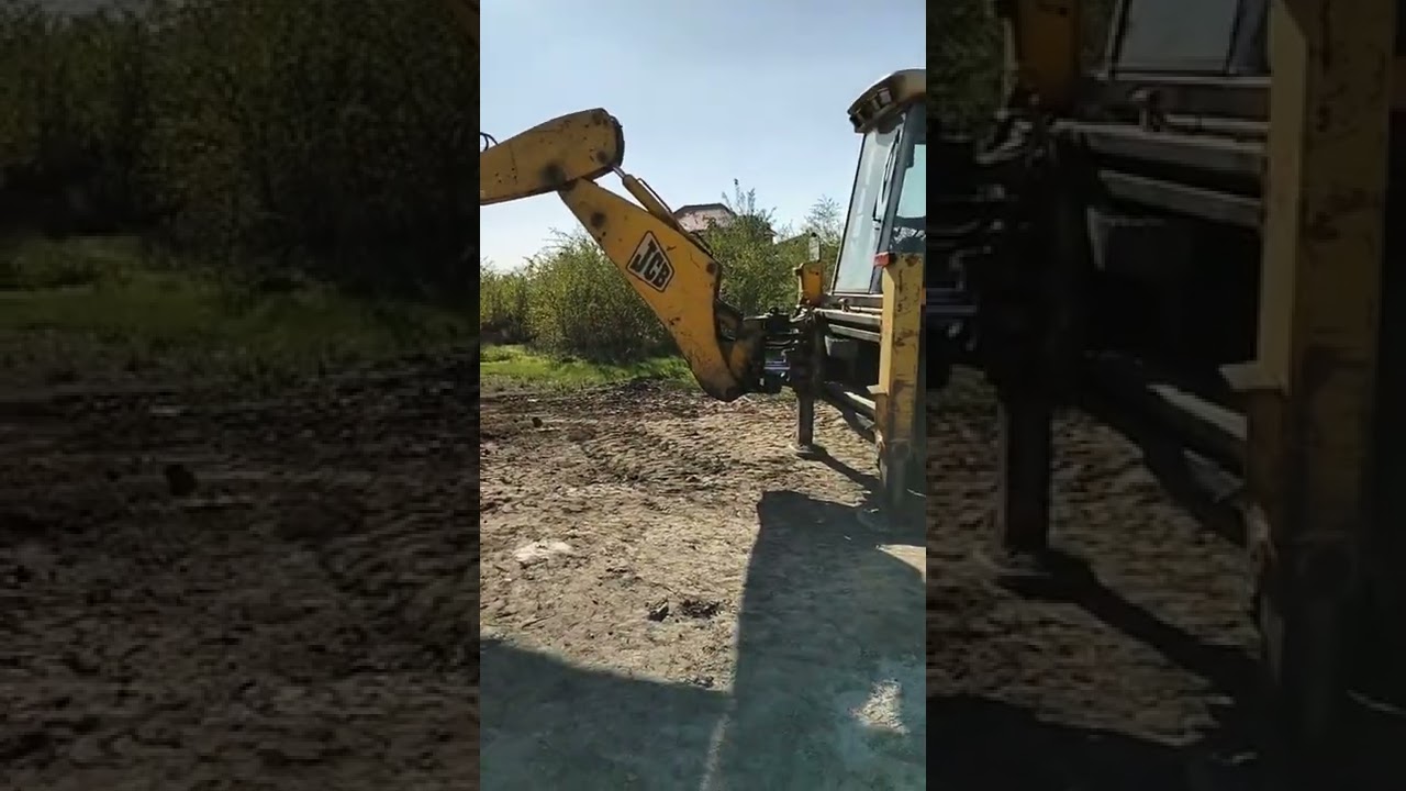 Экскаватор JCB 3CX, 2000  экспресс-обзор от Сергея Ковалева