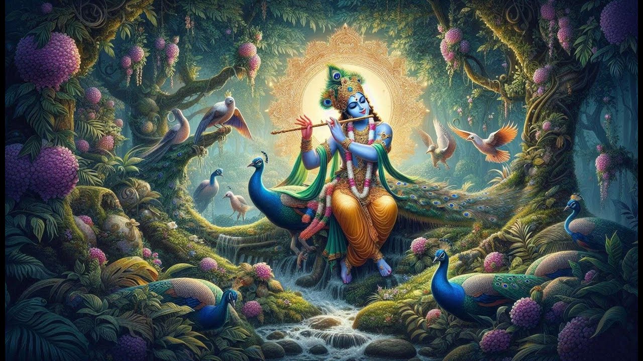 Achyutam Keshavam Krishna Damodaram | Soulful Krishna Bhajan | Krishna Bhajan for Peace & Positivity