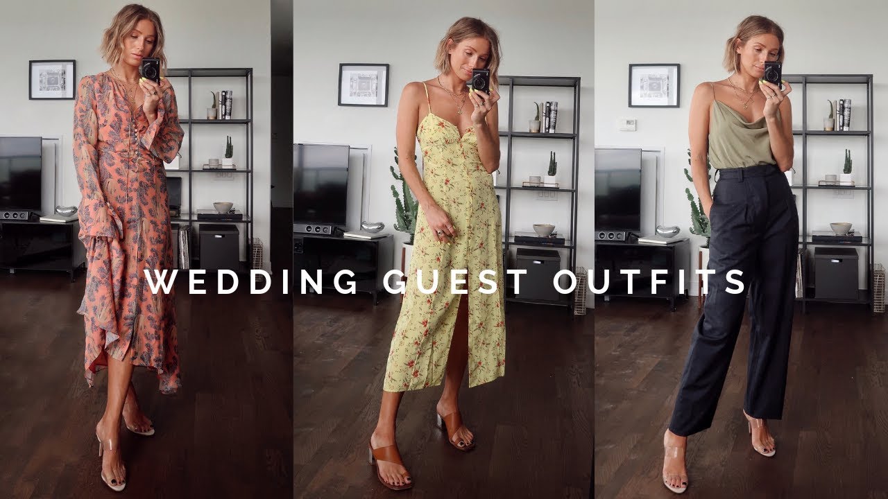 5 WEDDING GUEST OUTFIT IDEAS