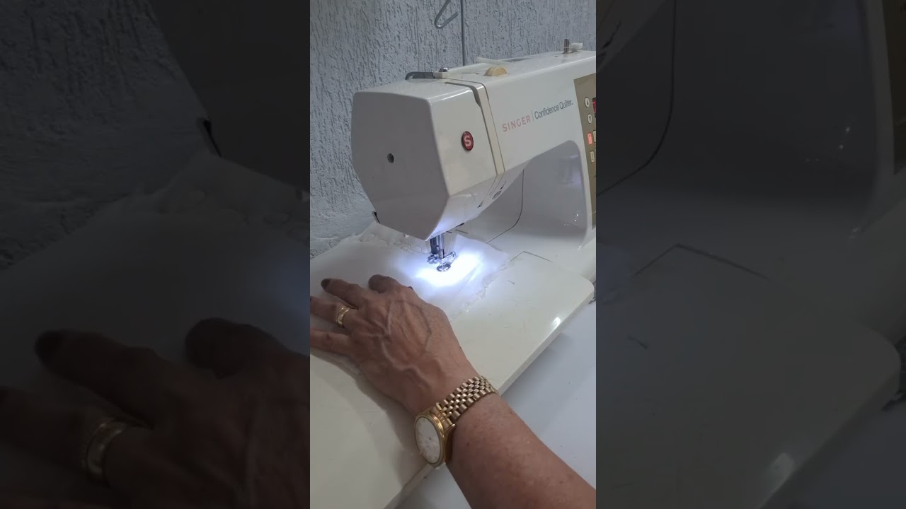 Quilt na máquina domestica