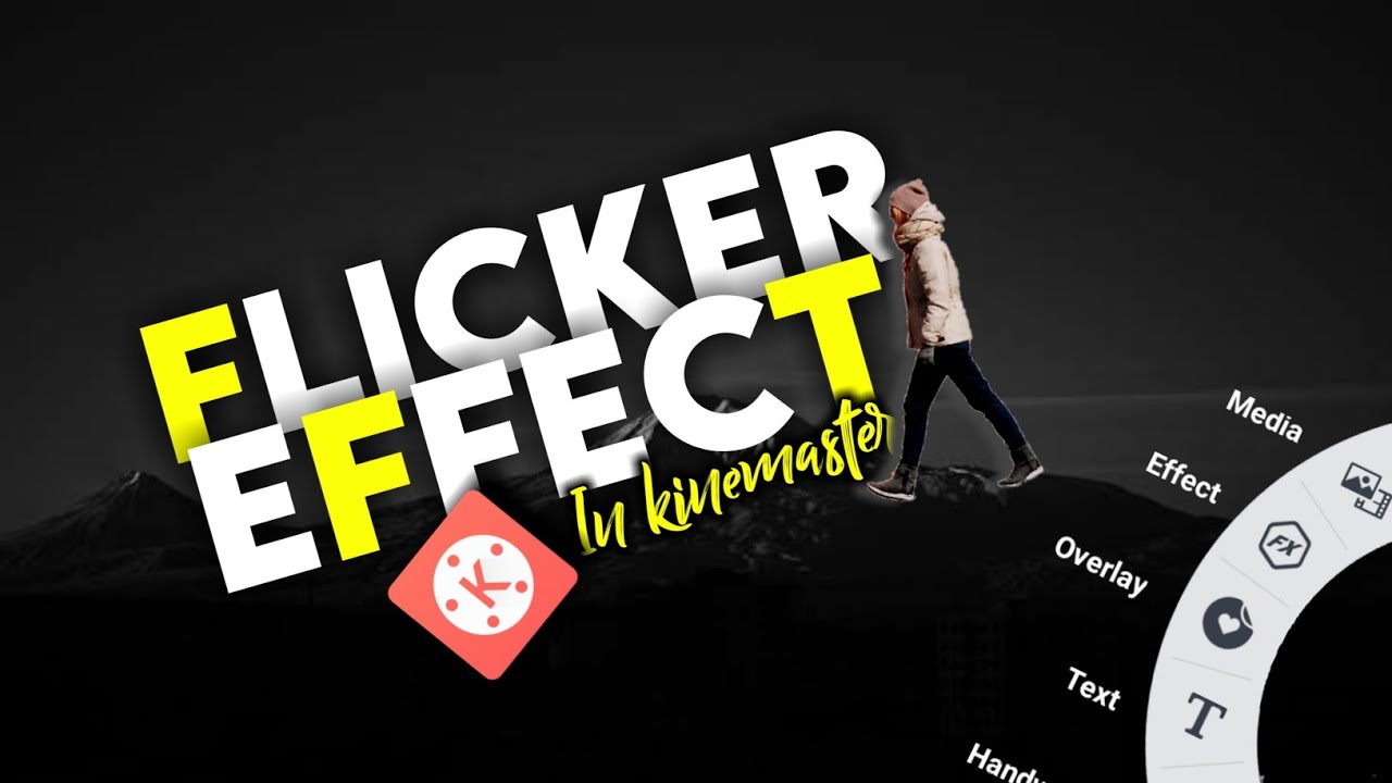Cinematic Flicker effect in Kinemaster || Easy tutorial by Rk editing Tv